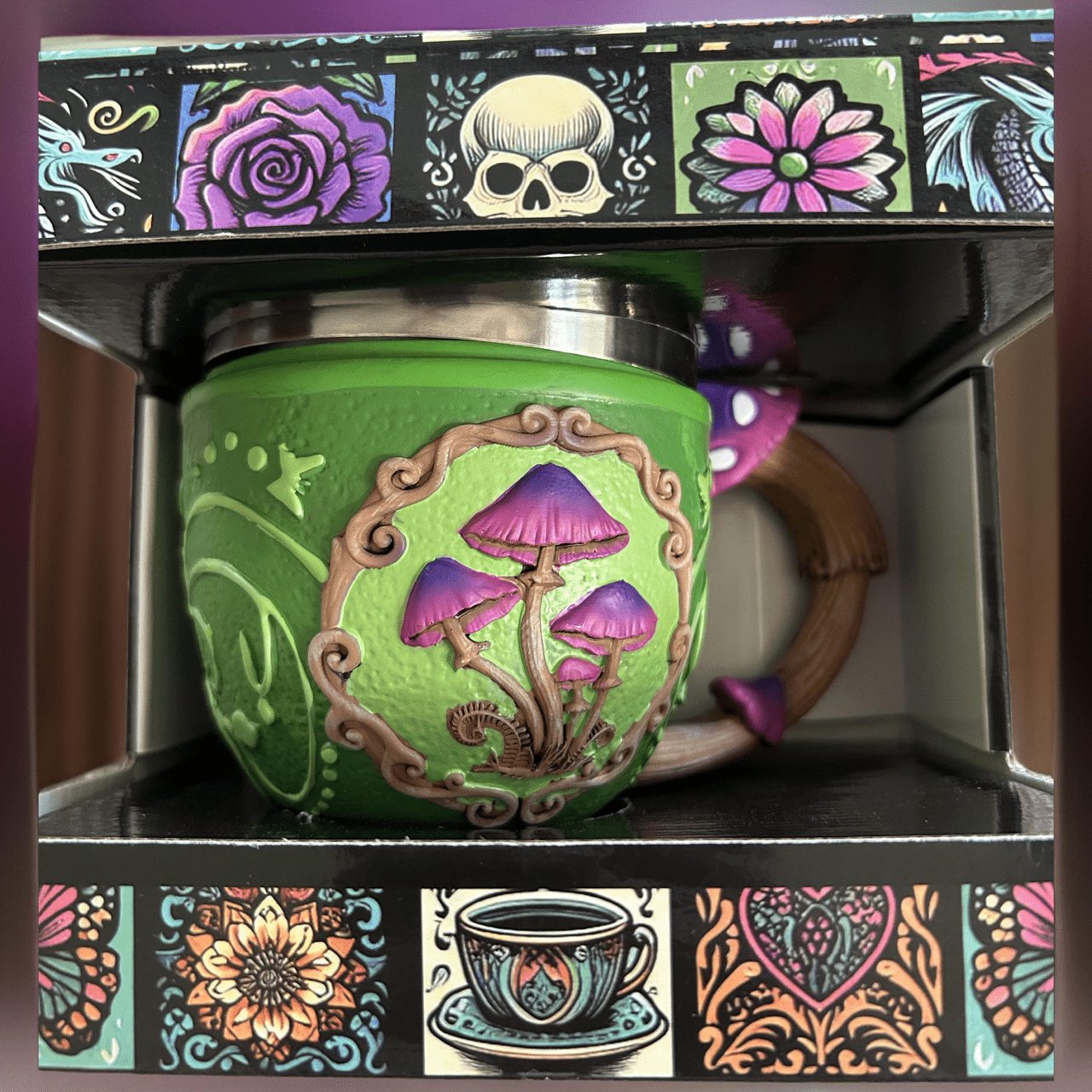 Fairy Fungi Tea Cup - Death by Tea