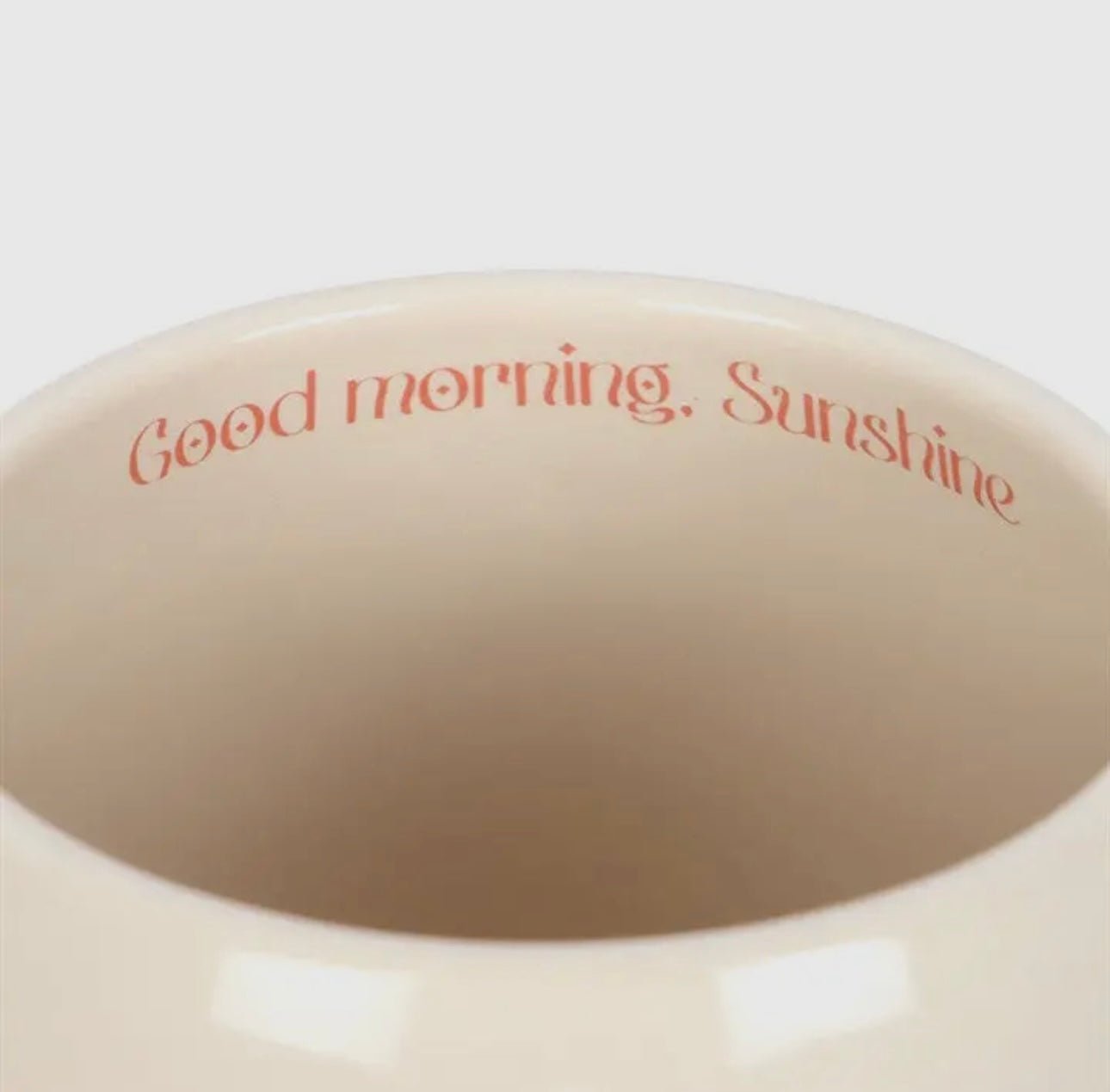 Good Morning, Sunshine Rounded Mug - Death by Tea