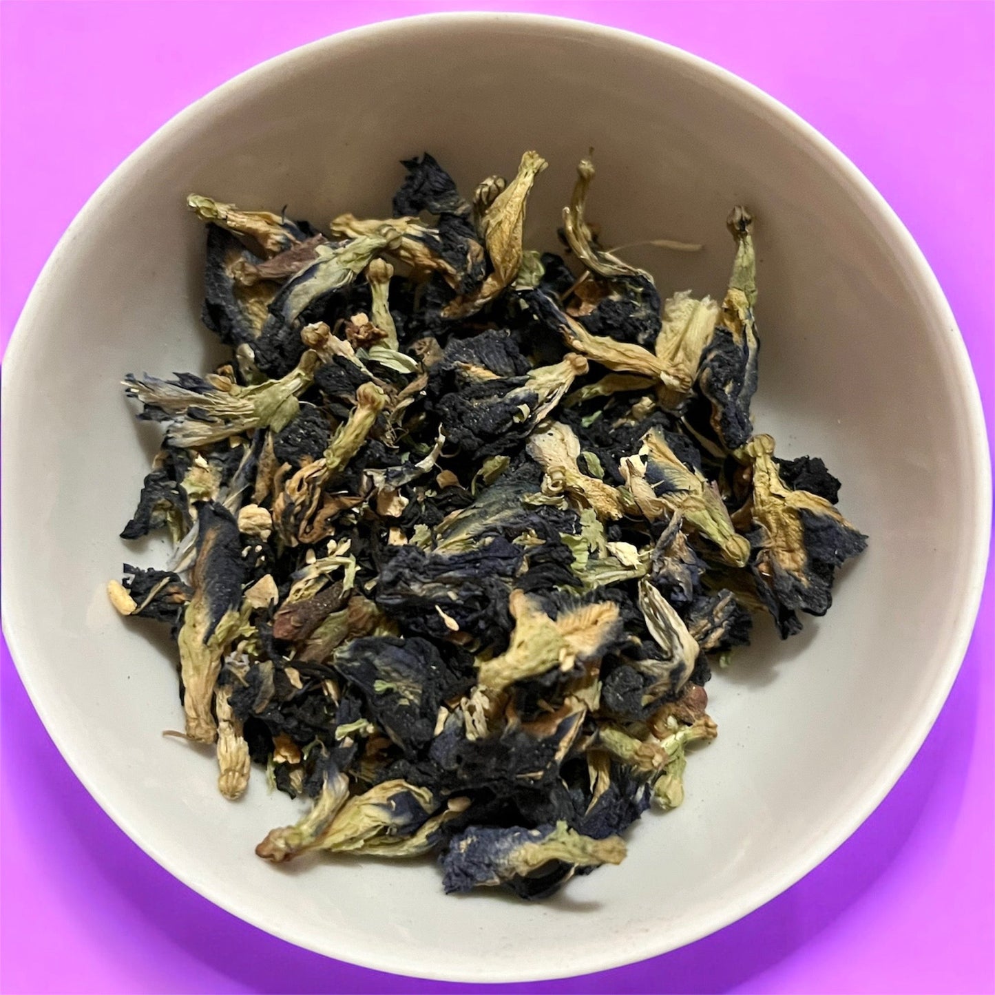 Here Lies My Patience (Spiced Blue Floral)