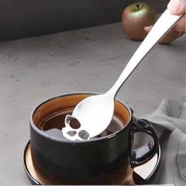 Skull Sugar Spoon - Death by Tea