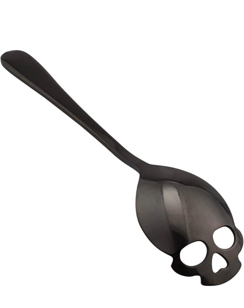 Skull Sugar Spoon - Death by Tea