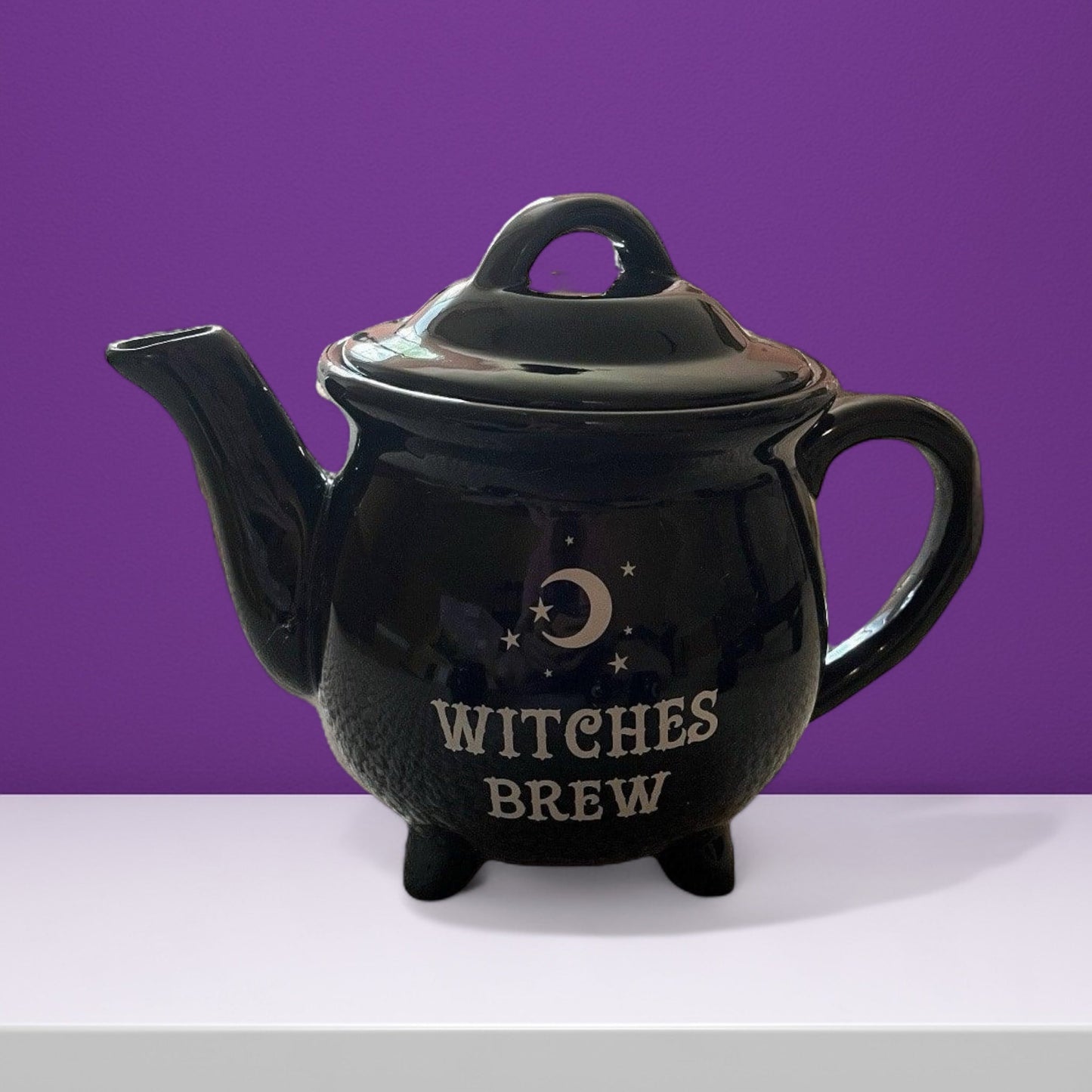 Witches Brew Cauldron Tea Set