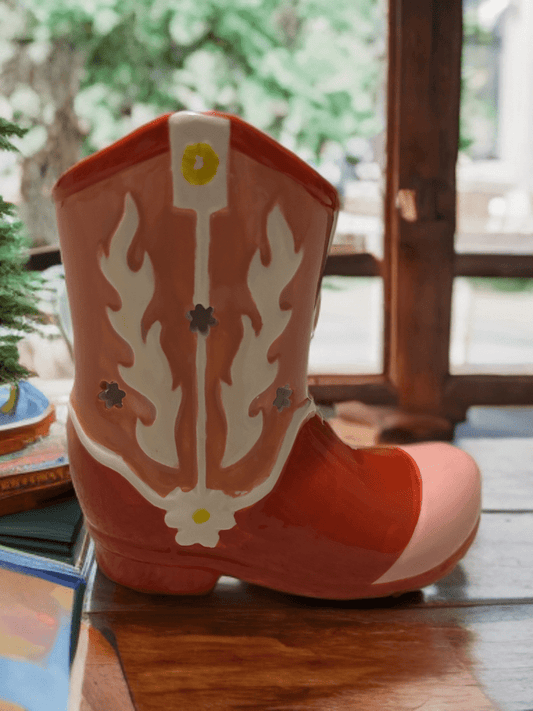 Cowboy Boot Oil Burner/Wax Warmer - Death by Tea