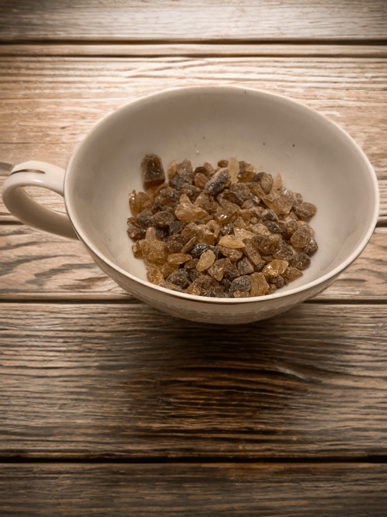 Crimson Crystal (Amber Sugar Crystals) 4oz - Death by Tea