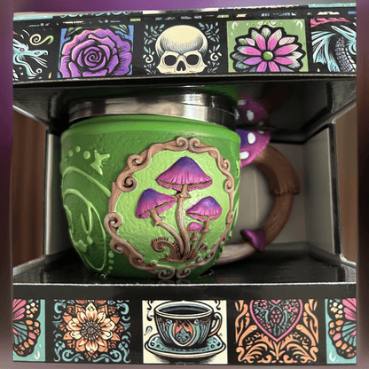 Fairy Fungi Tea Cup - Death by Tea