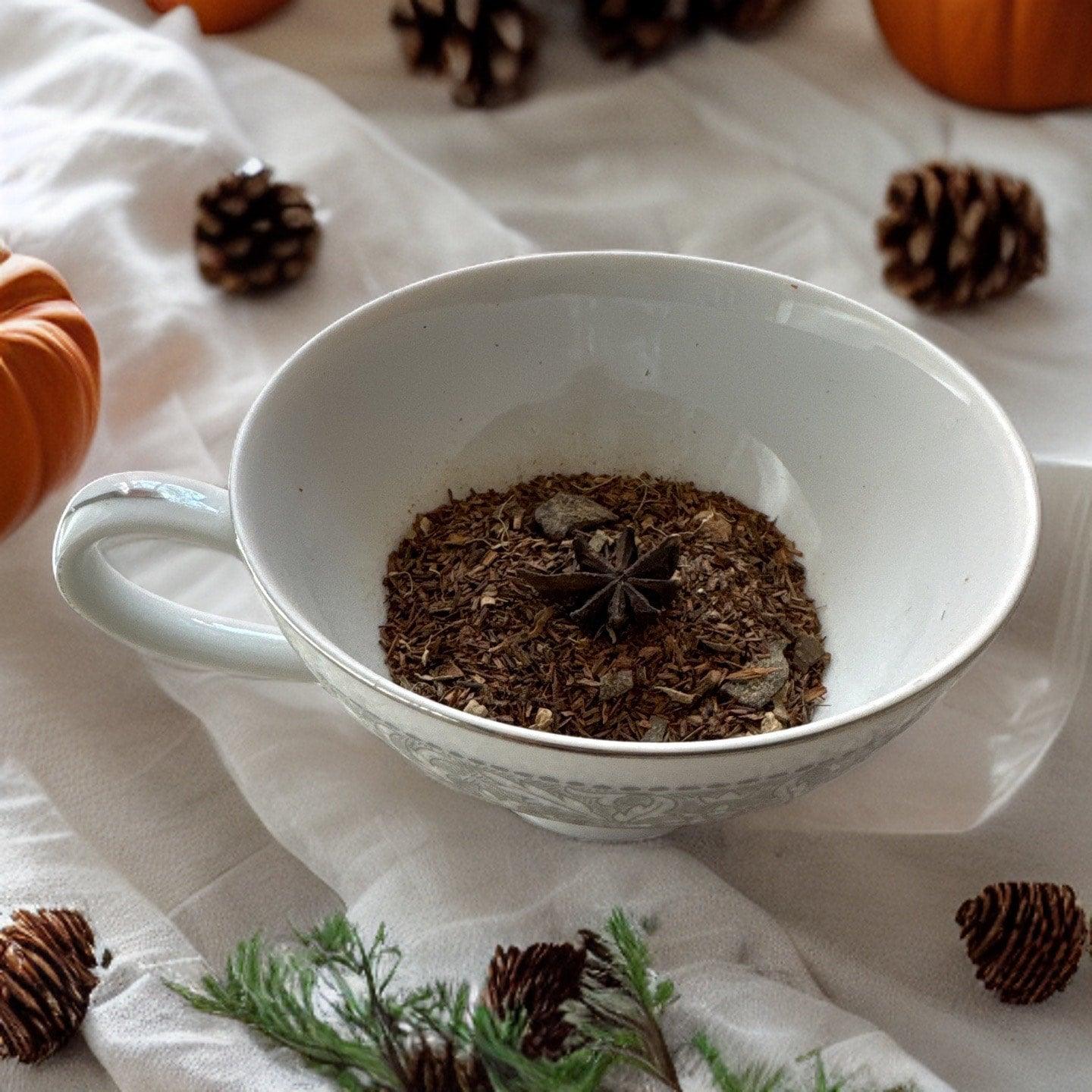 Spooky Sweet Roll (Cinnamon Bun) - Death by Tea