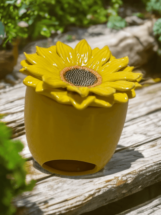 Sunflower Oil Burner/Wax Warmer - Death by Tea