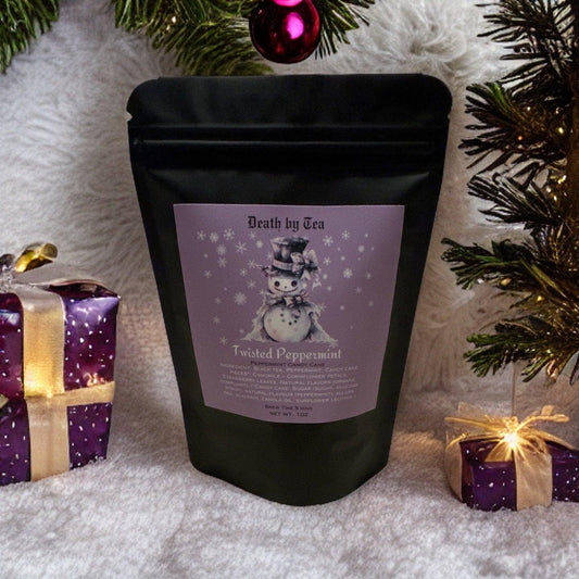 Twisted Peppermint (Peppermint Candy Cane) - Death by Tea