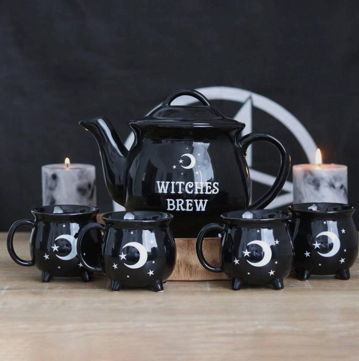 Witches Brew Cauldron Tea Set - Death by Tea