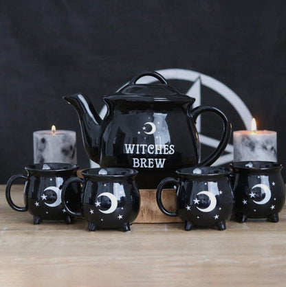 Witches Brew Cauldron Tea Set - Death by Tea