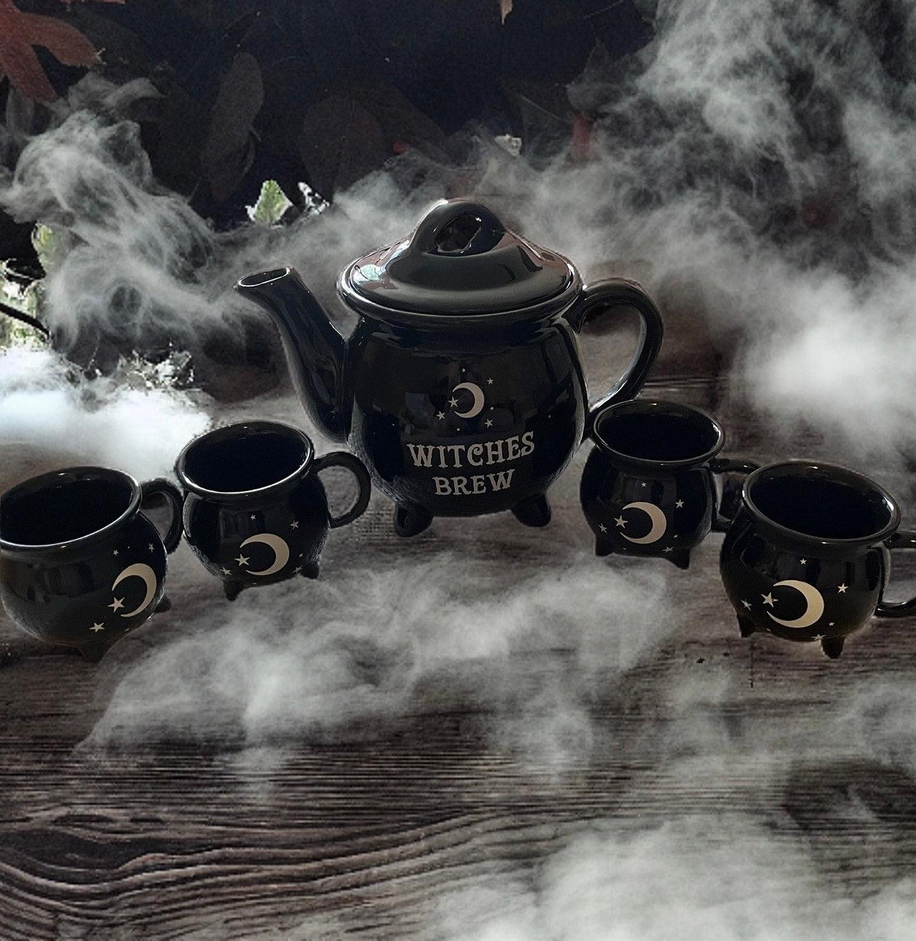 Witches Brew Cauldron Tea Set - Death by Tea